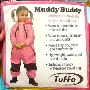 Tuffo Muddy Buddy pink size 4T